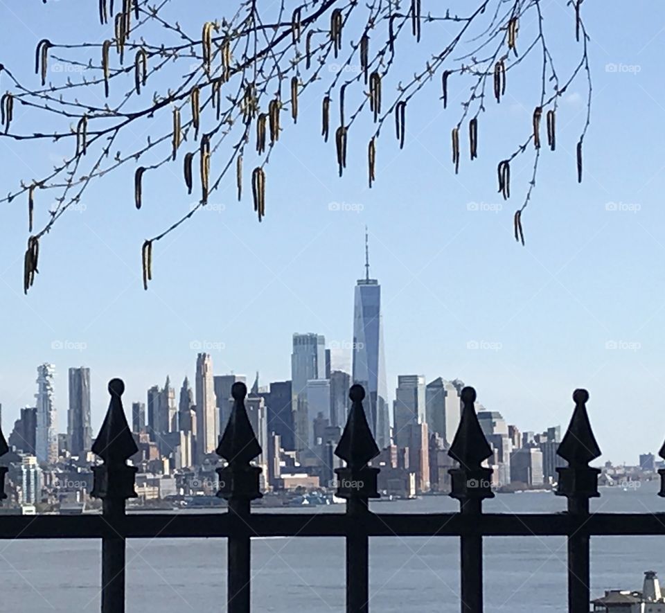 Hudson River Manhattan View