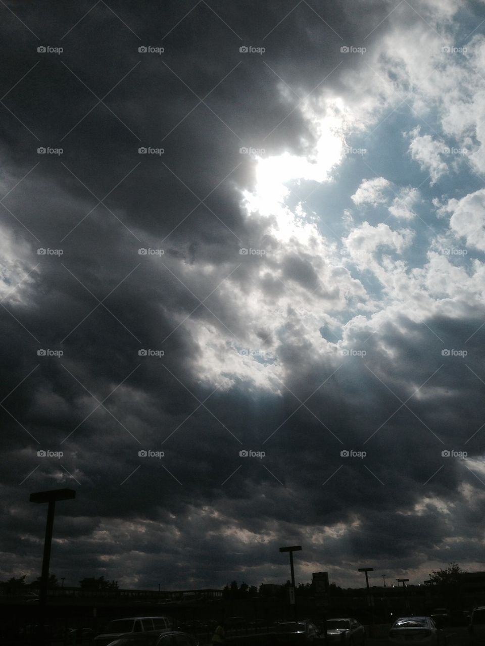 Clouds at Dulles