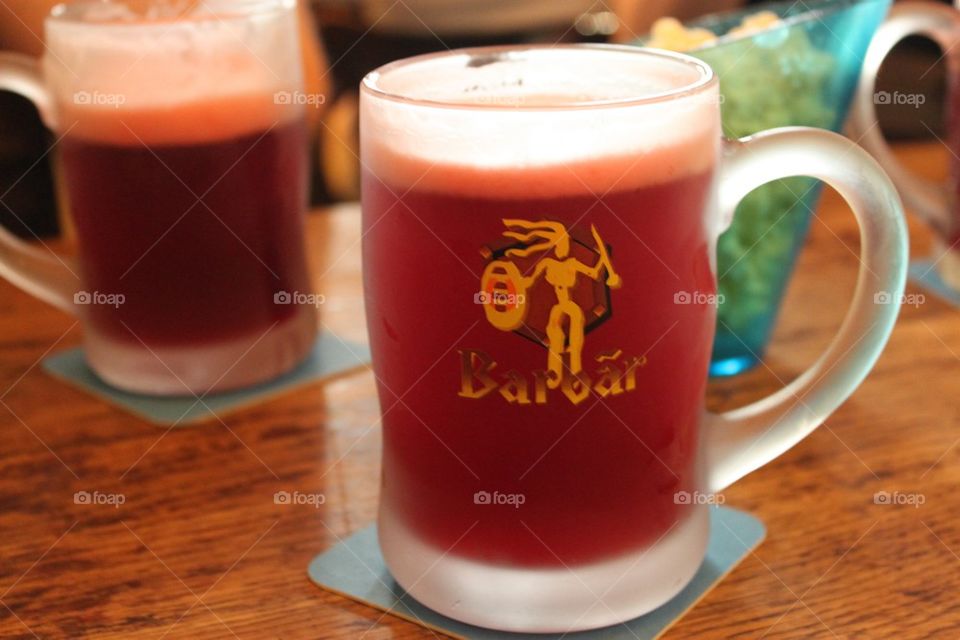 Raspberry beer