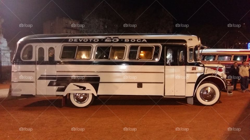 Old Bus of Buenos Aires