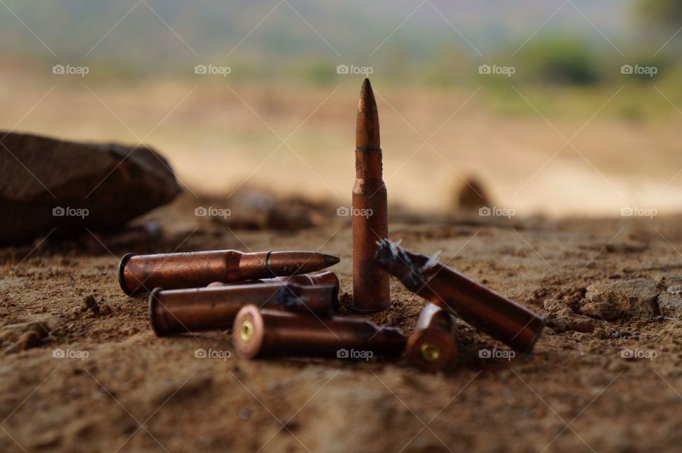 Close-up of bullets