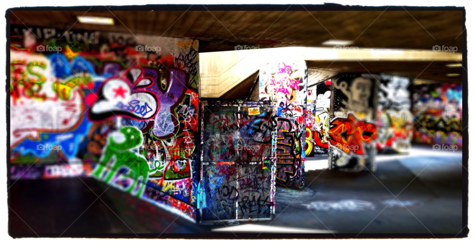 Street, City, Market, Graffiti, Urban