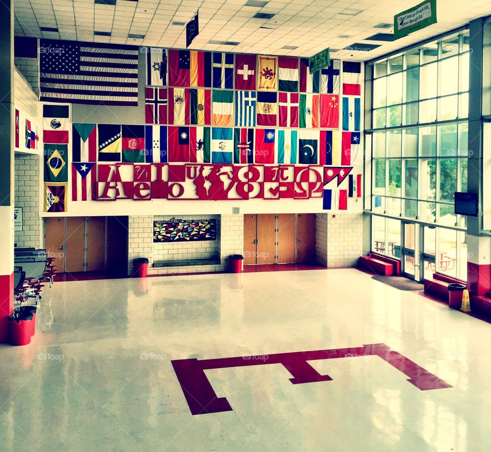 High school cafeteria East High