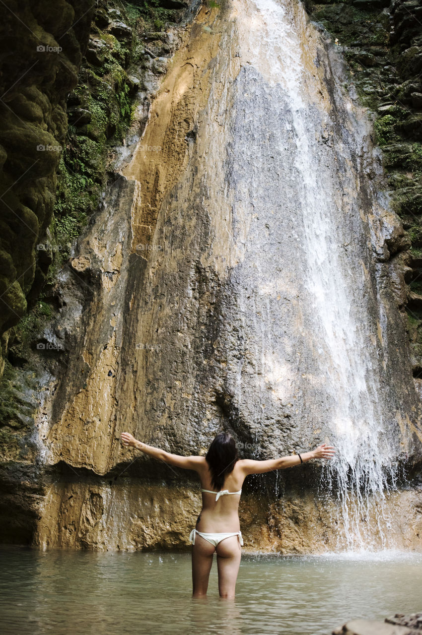 Fantastic waterfall