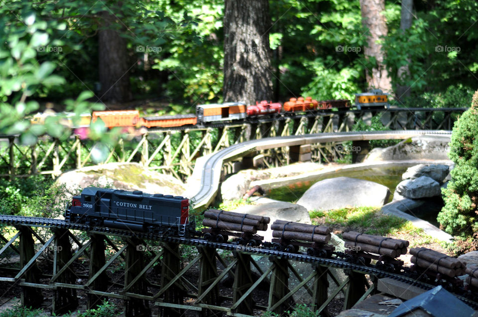 minature village and railways