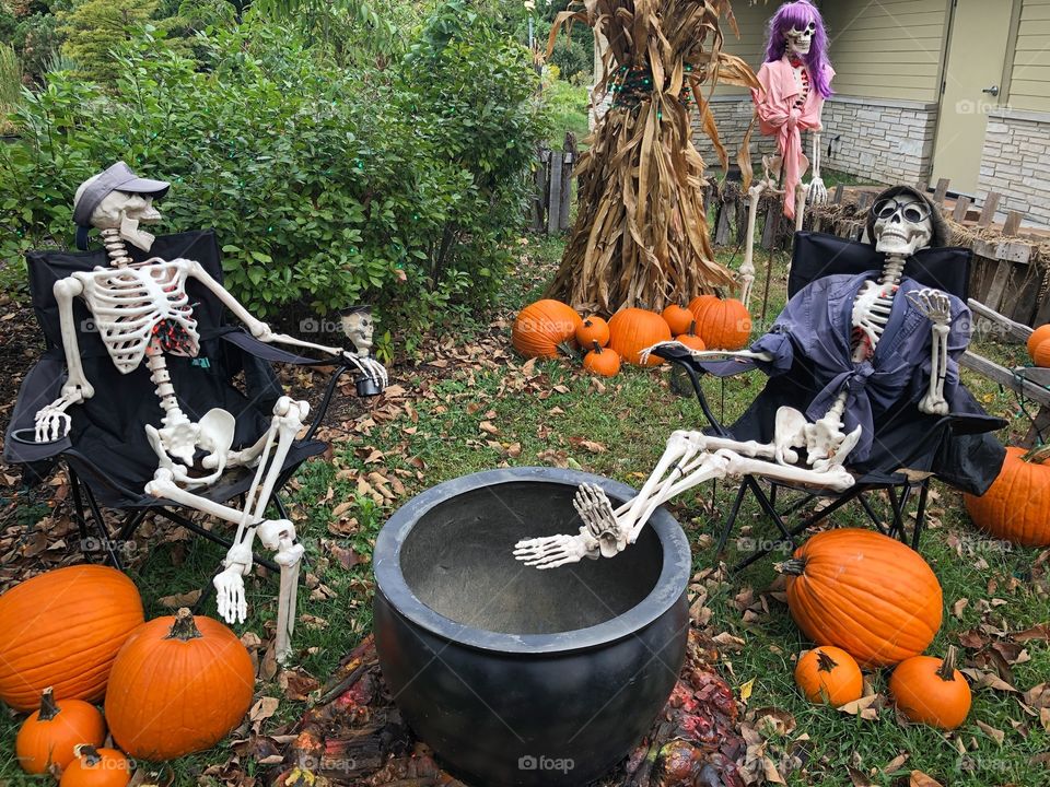 Skeleton party