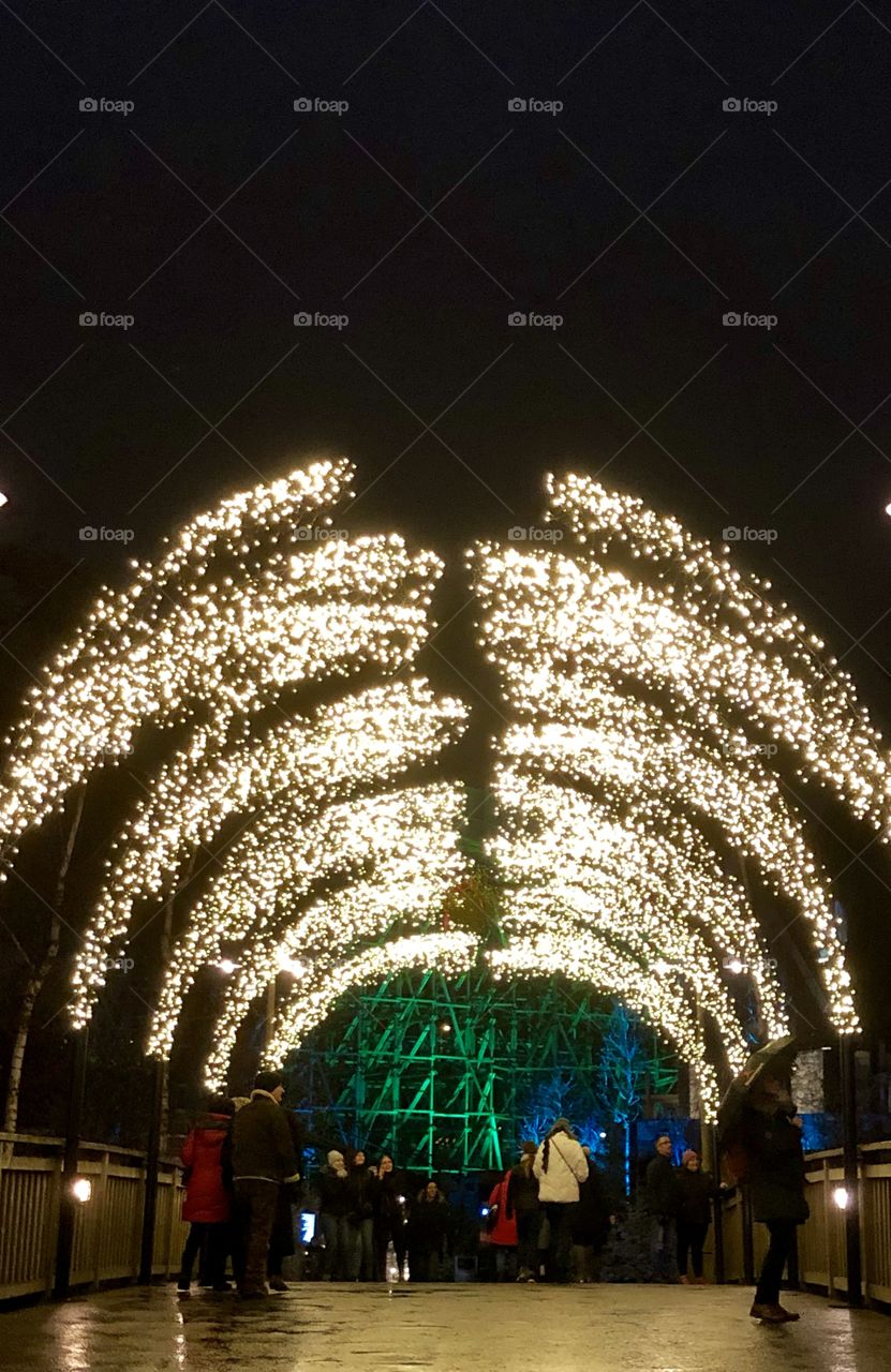 Thousands of lights 