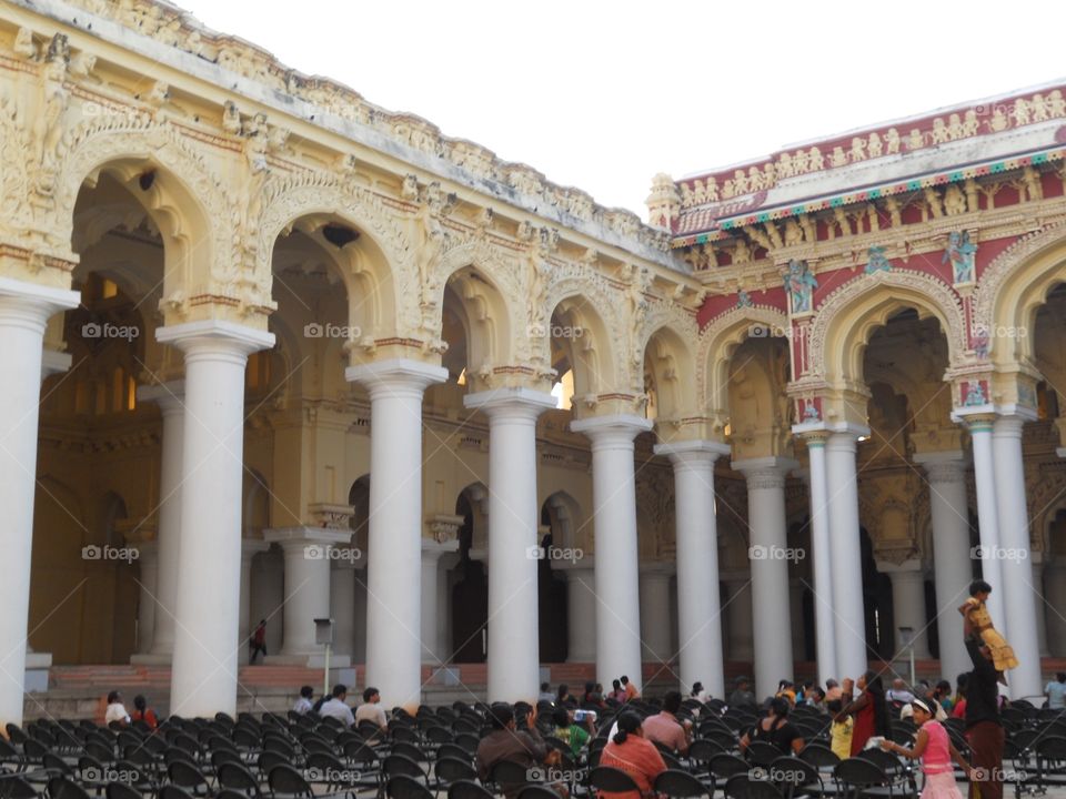 nayakkarmahal building waiting hall