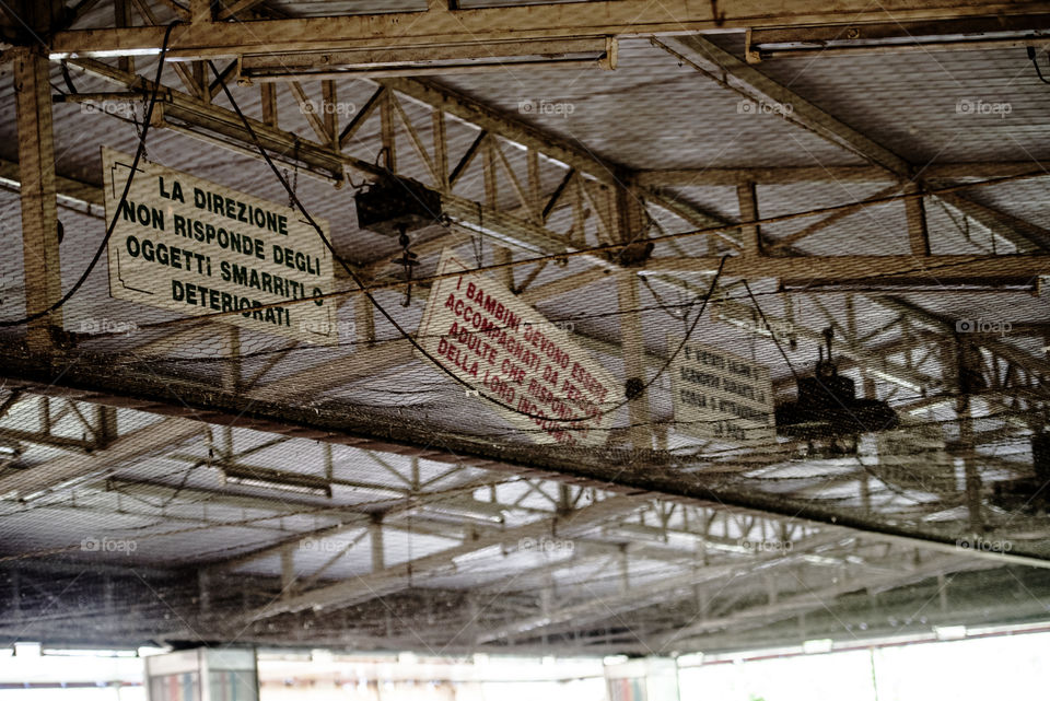 Greenland abandoned amusement park