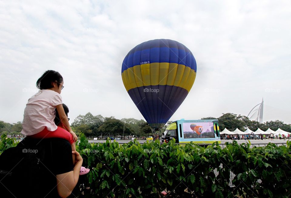 Hot air balloon fair