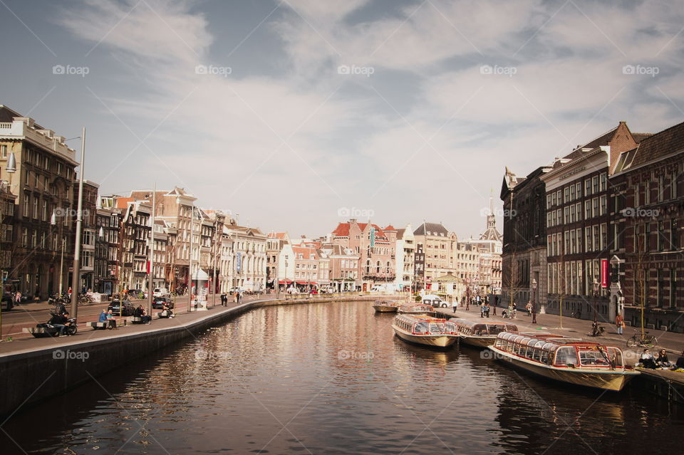 Canals in Amsterdam 