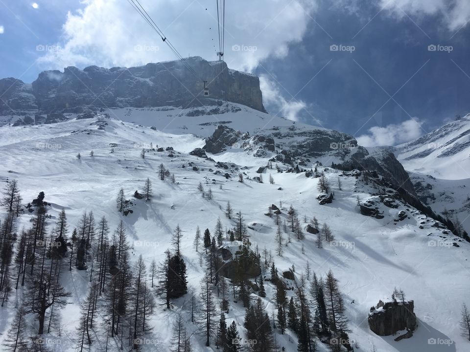 Alps landscape 