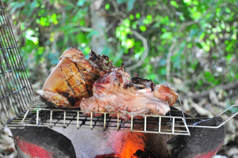 Barbecue, Flame, Food, Charcoal, Picnic