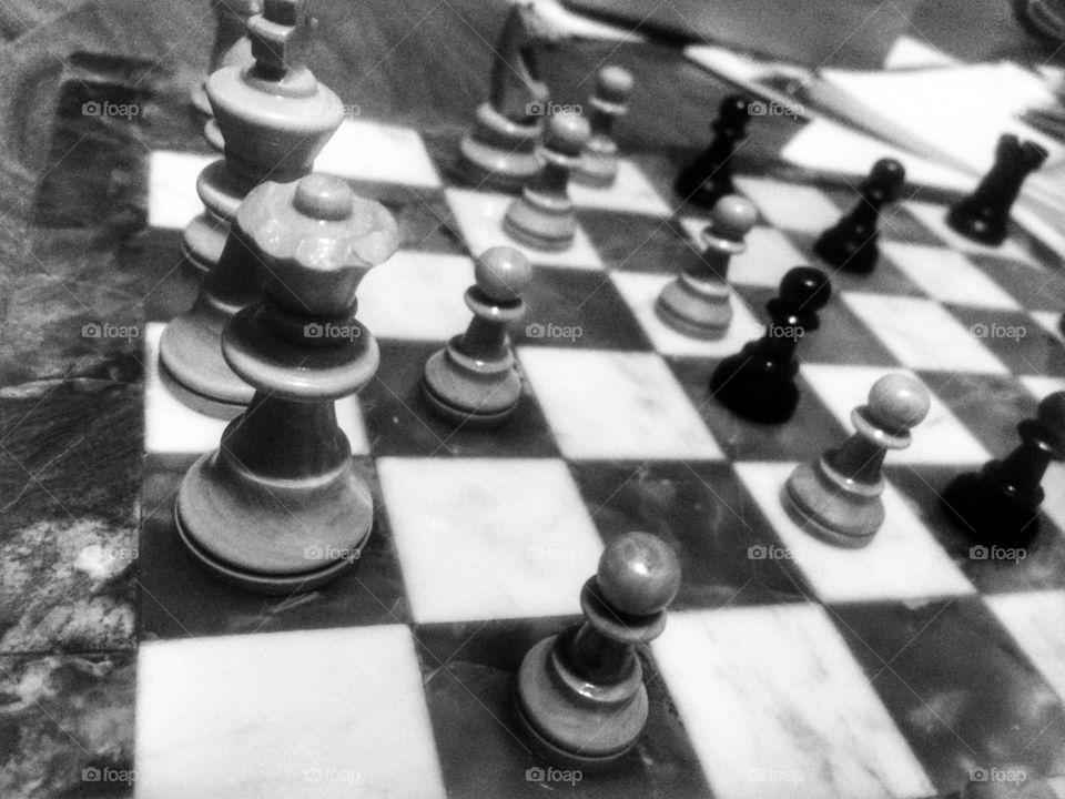 Playing chess! 