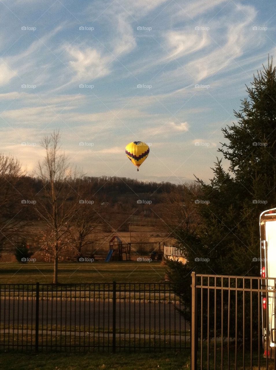 Hot Air Balloon Fall
