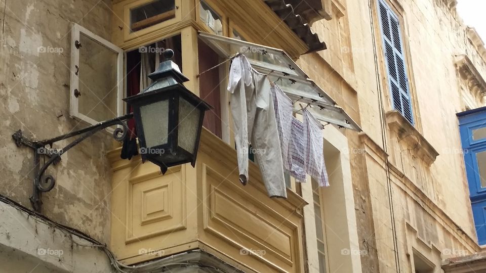 Maltese balcony Valletta