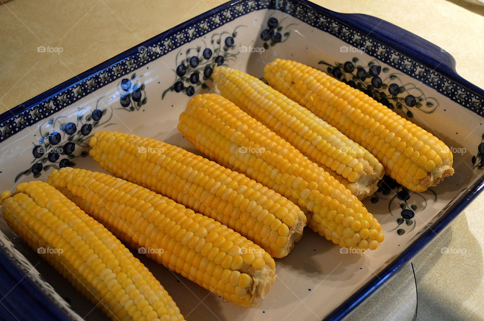 Corn on the cob 
