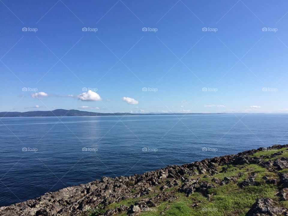 Scenic view of beach