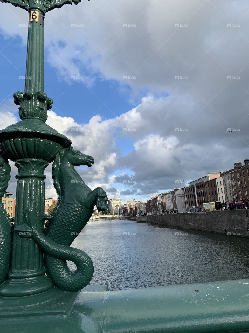 River Liffey, Dublin, Ireland 
