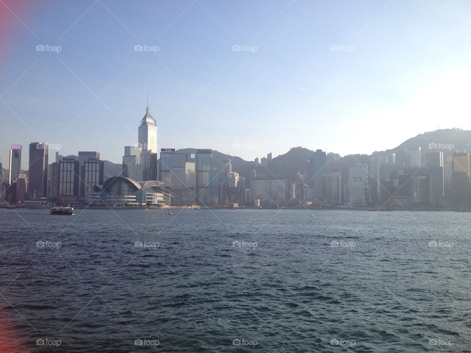 HK harbour 