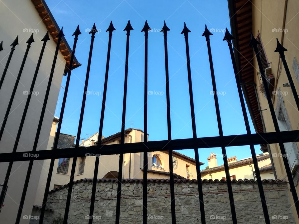 View through the gate
