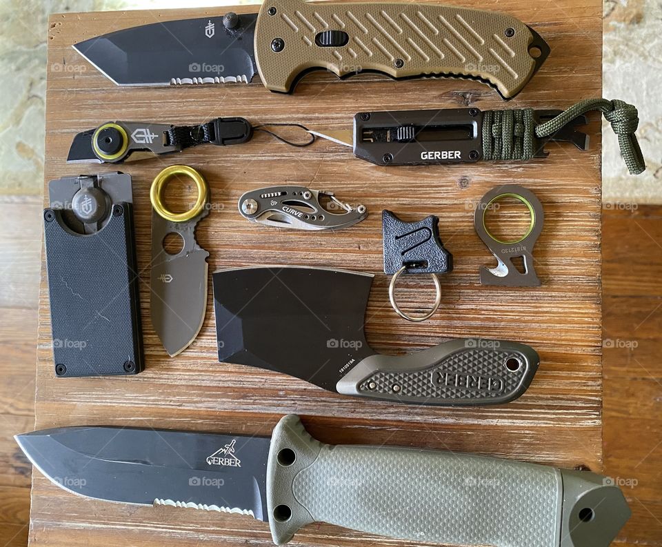 Flat look for man stuff 