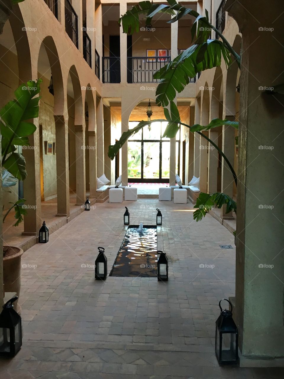 Moroccan hotel