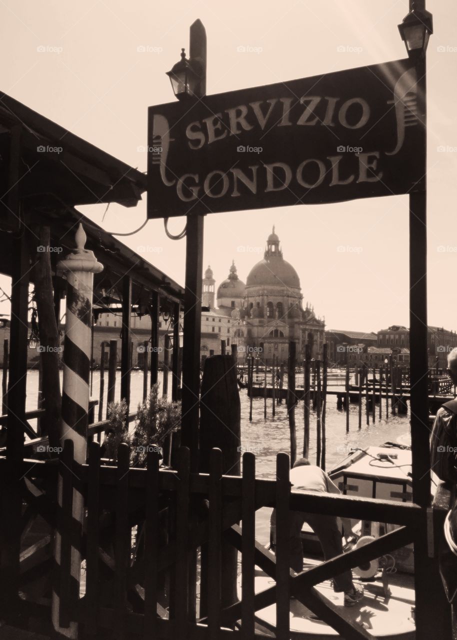 Gondola Station. Gondola station, Venice