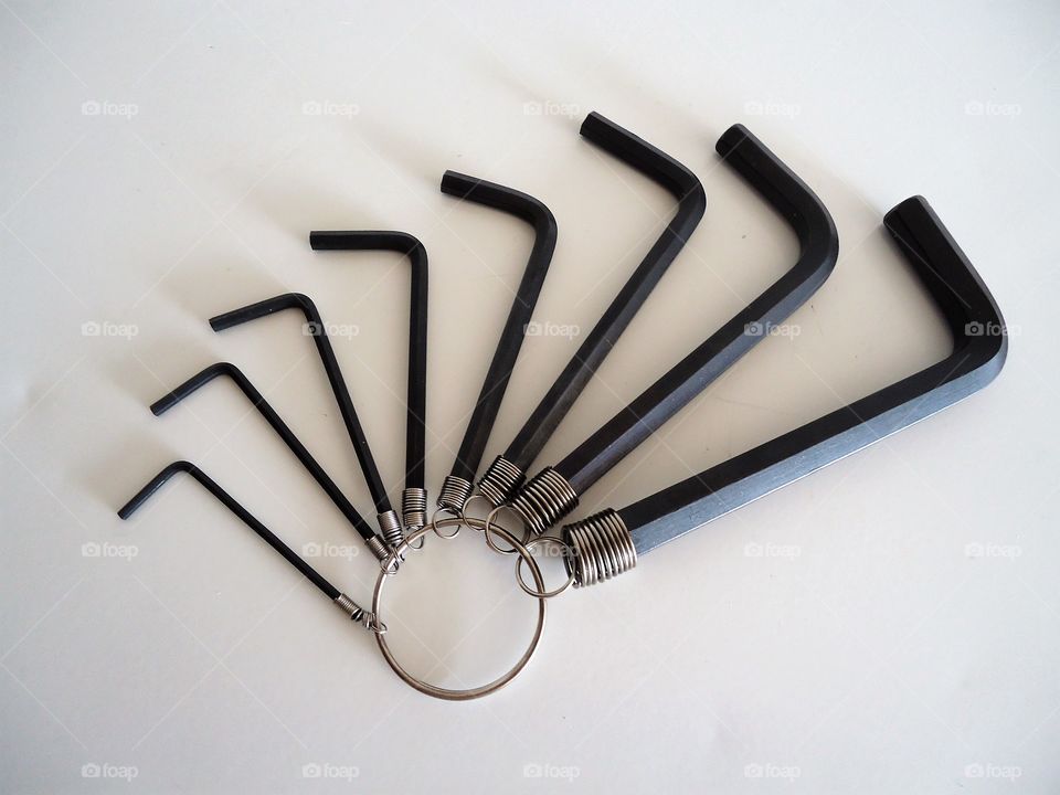 set of Allen key tools