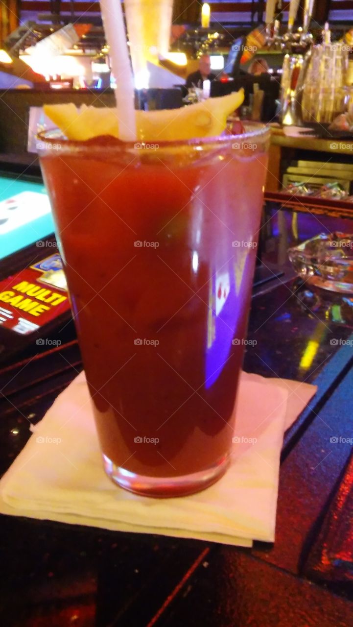 bloody Mary casino cocktails bar