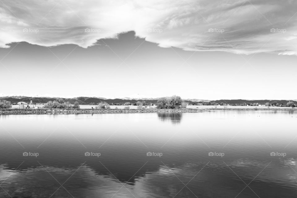 Lake reflection 