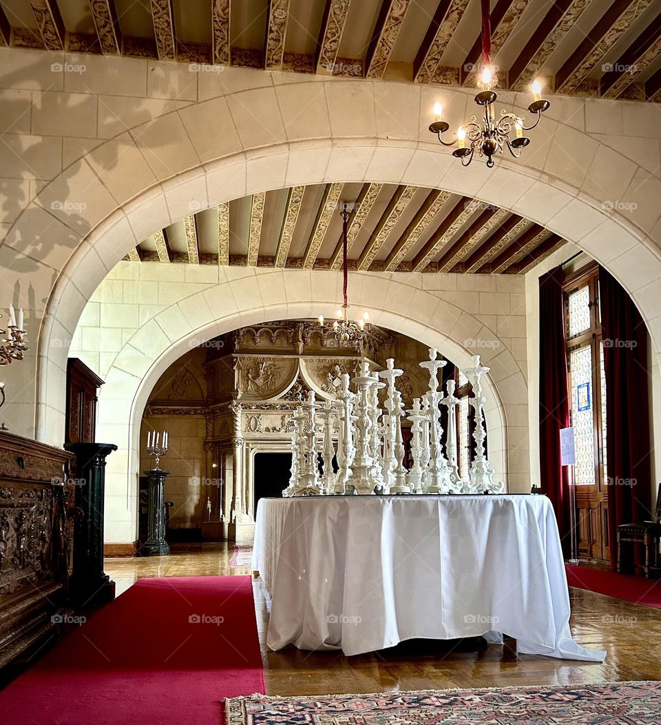 Château de Chaumont sur Loire , Août 2023 . 