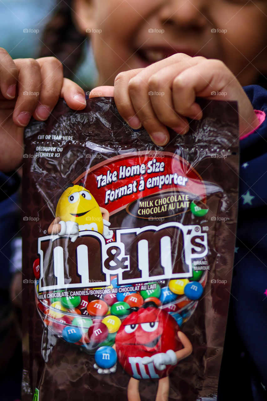 M&Ms as a snack in your travels