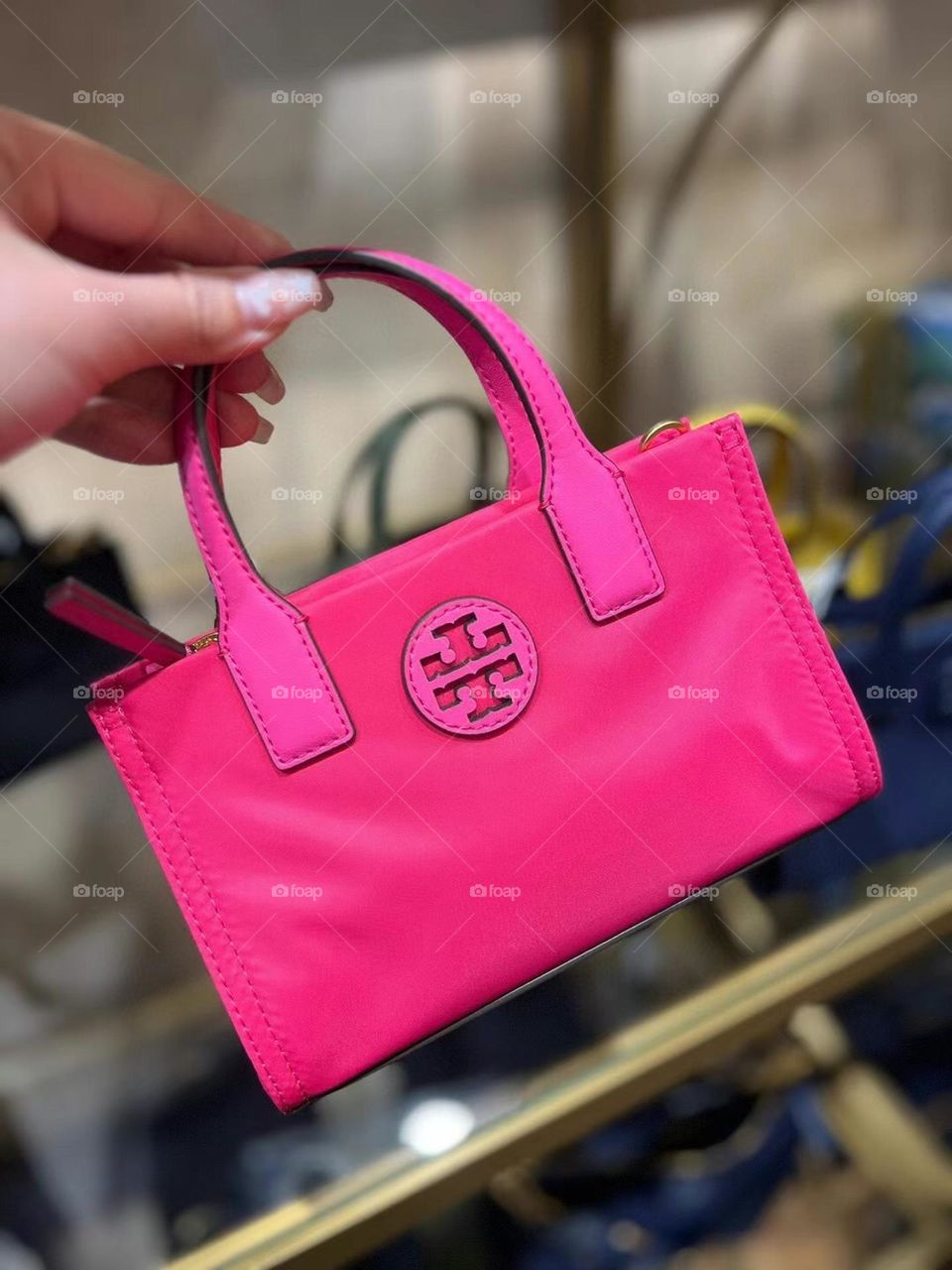 Barbie style pink bag 