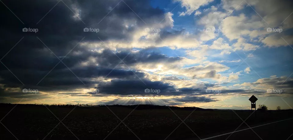 Sunrise in Loudonville Ohio