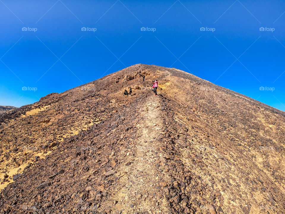 Hill in Egypt desert