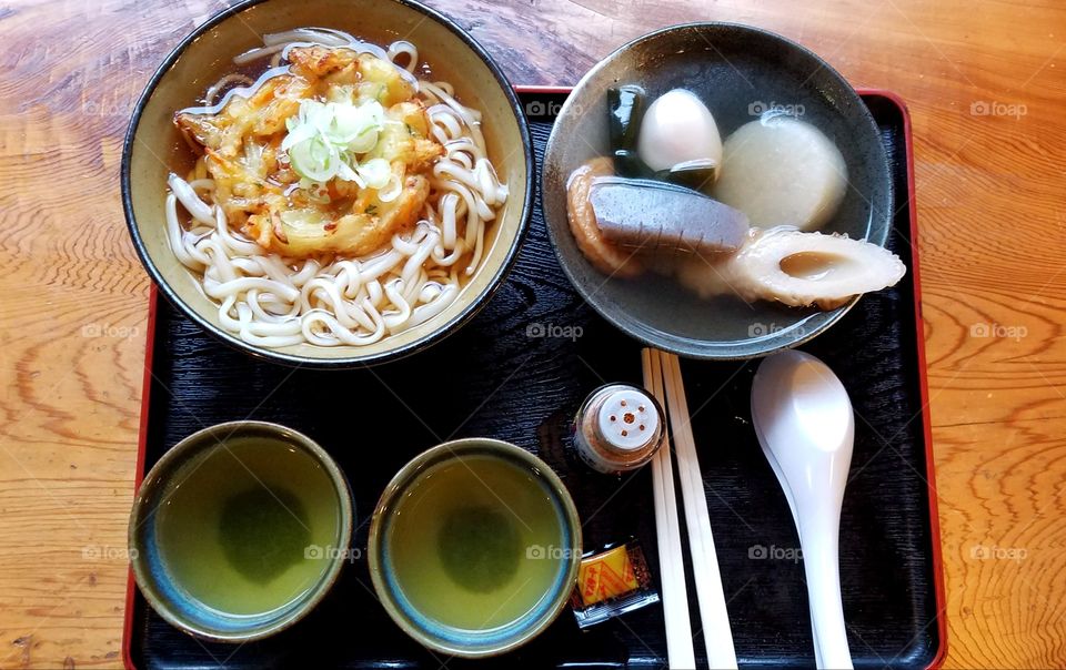 Japanese niodles soup set