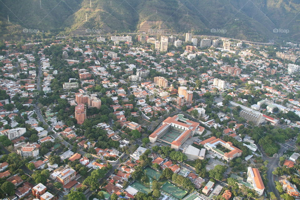 Aerial shot of Caracas 2007 acaele