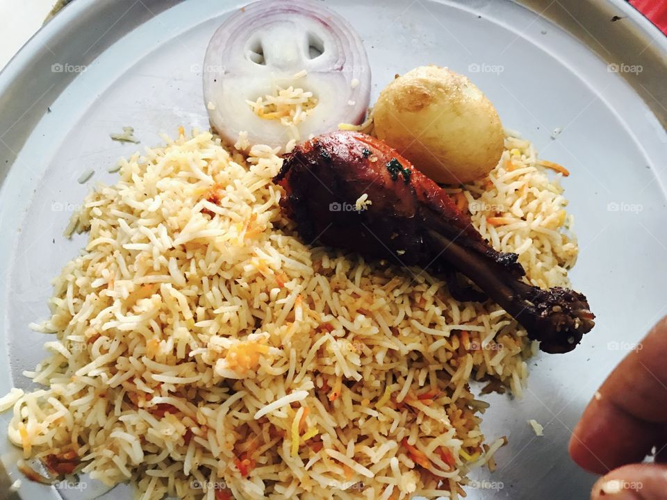Hyderabad Chicken Biryani 
