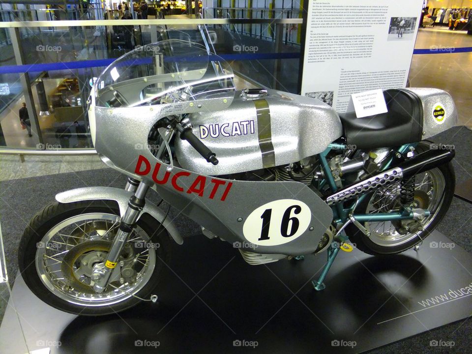 THE DUCATI MUSEUM AT ZURICH FLUGHAFEN AIRPORT