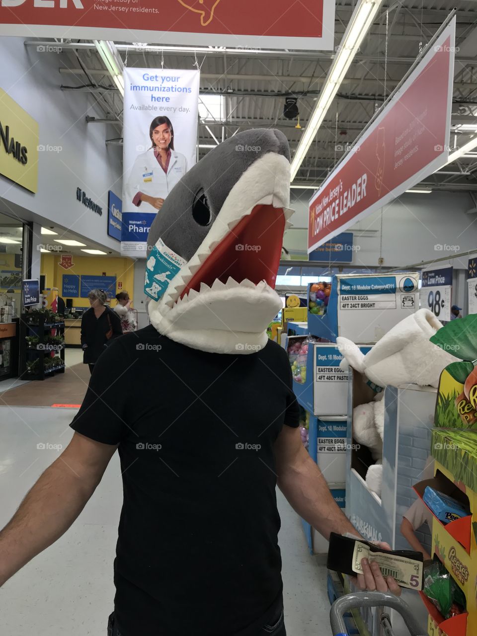 Clowning around in Walmart 