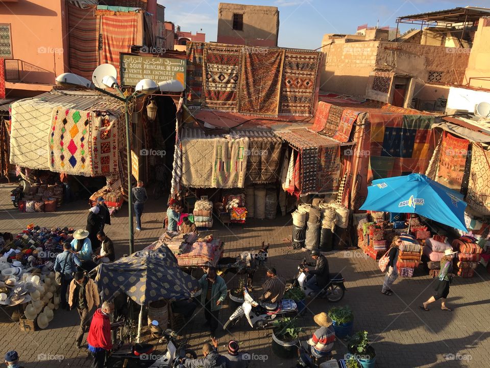 People, Street, Market, Group, Commerce