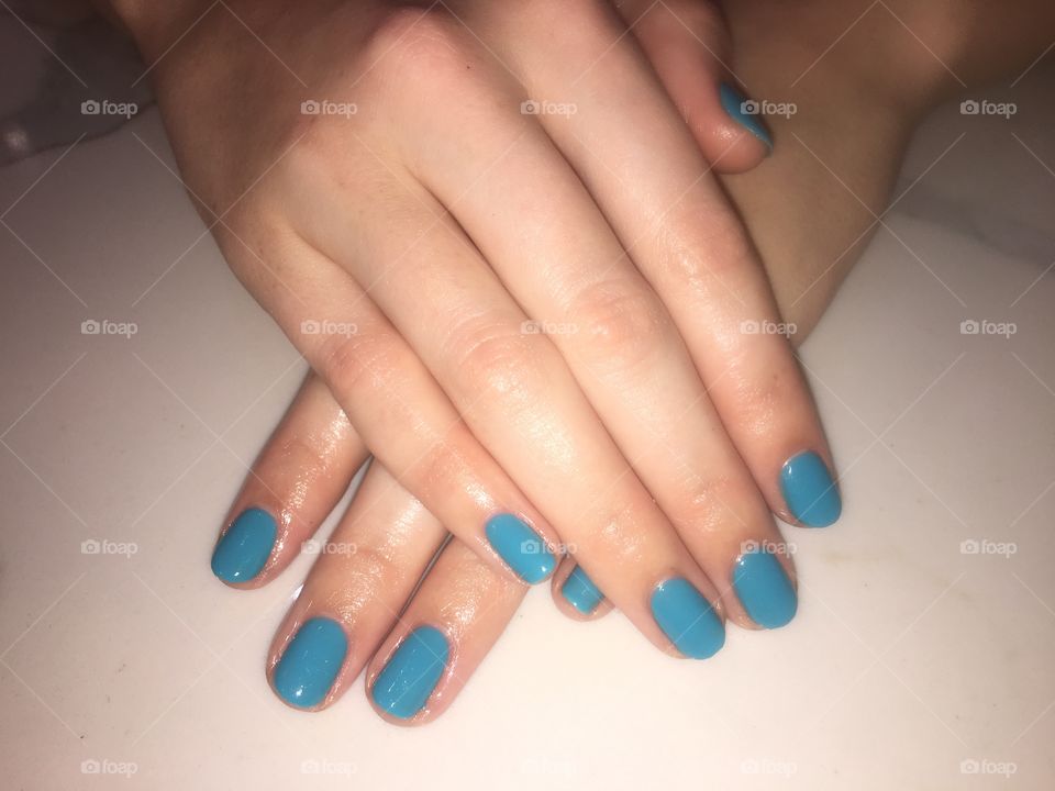 Blue Nails (Flash)