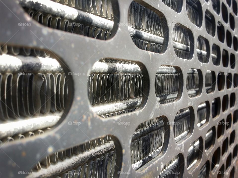 Grill of a Truck