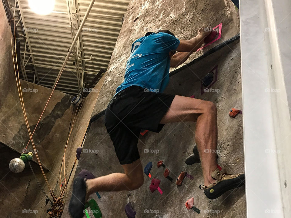 Climbing competition. October 2017. Greeley, CO.