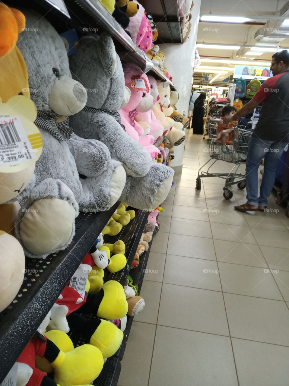 Toys market.