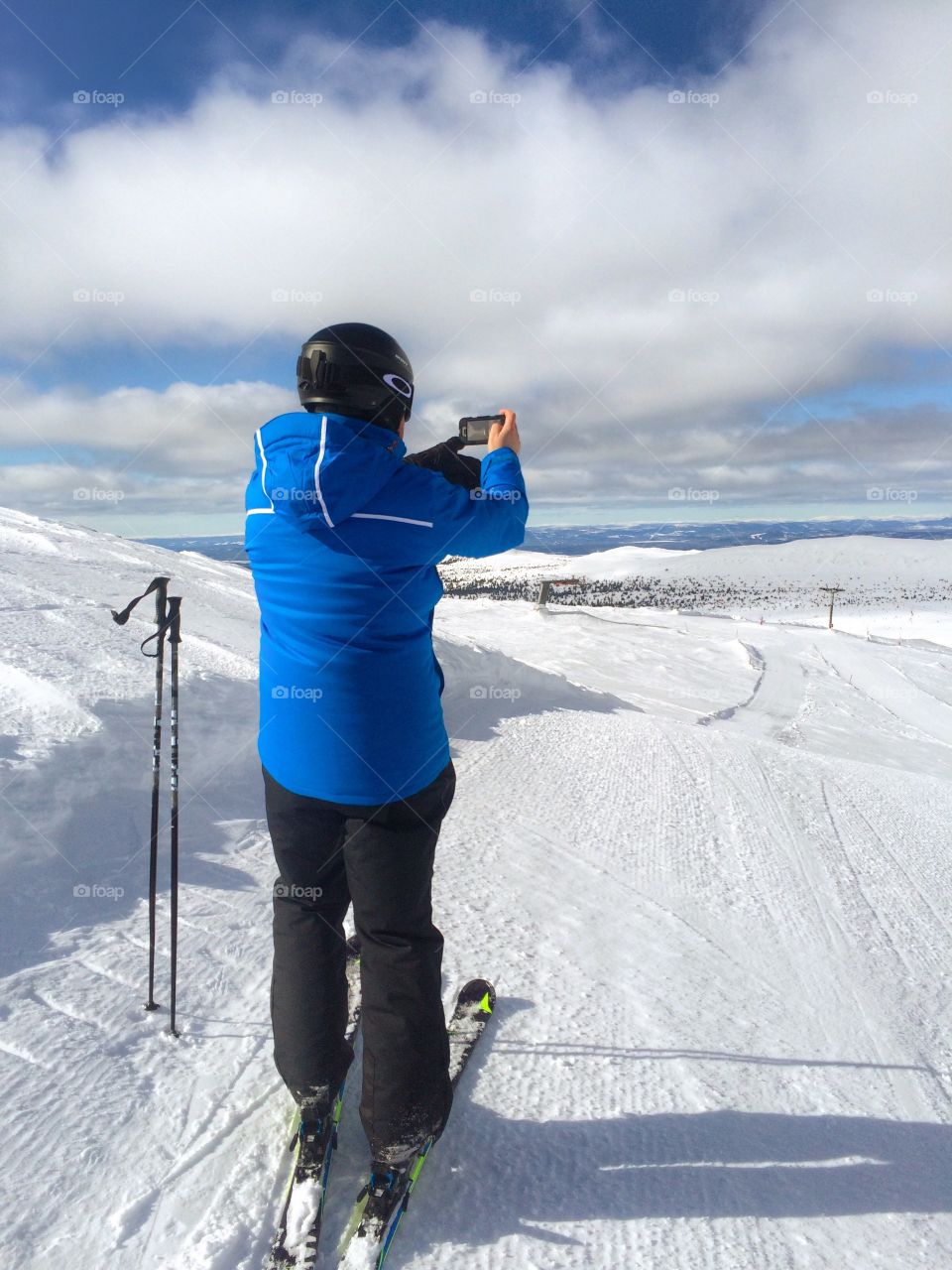 Shooting in the mountains