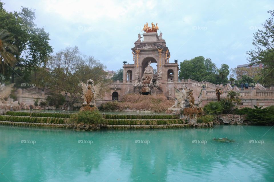 City fountain