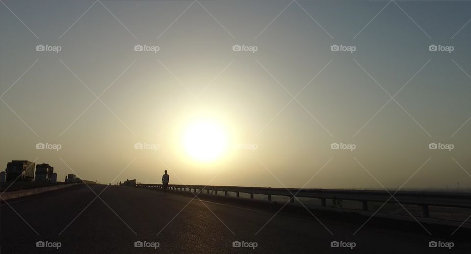 morning walk ,Sunrise Image