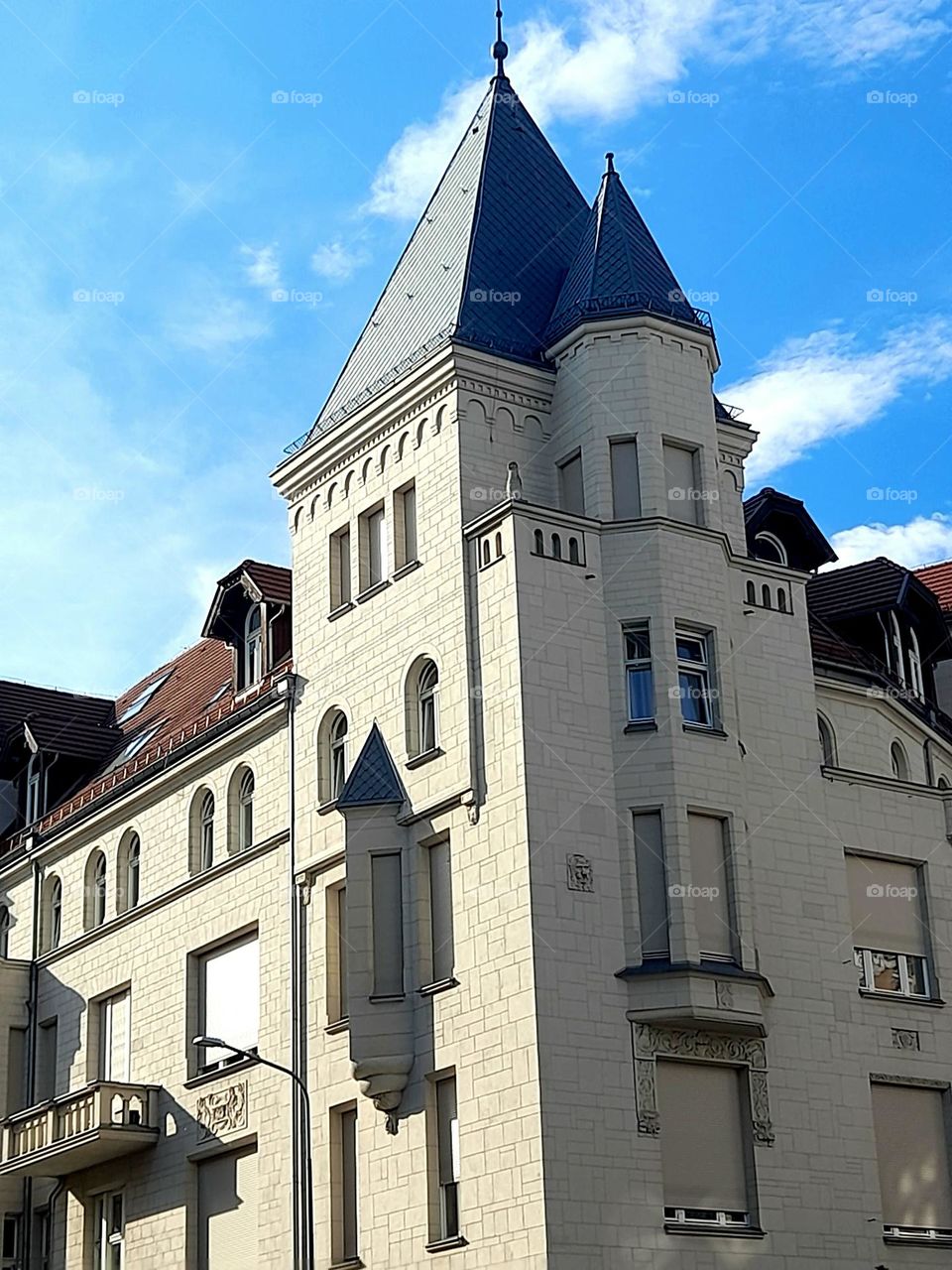 Old building in Poznań, Poland.